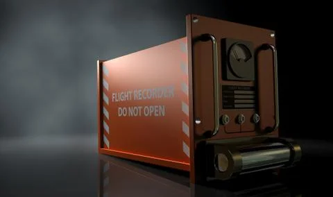 Flight recorder Stock Illustration