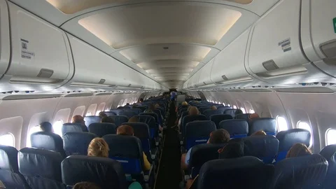 Flight salon Video stock 128891218