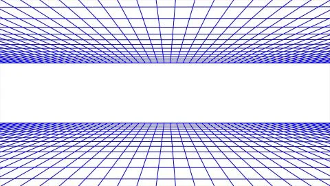 Flight seamless grid net polygonal wireframe abstract retro drawing illustration Stock Illustration