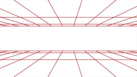 Flight seamless grid net polygonal wireframe abstract retro drawing illustration Stock Illustration