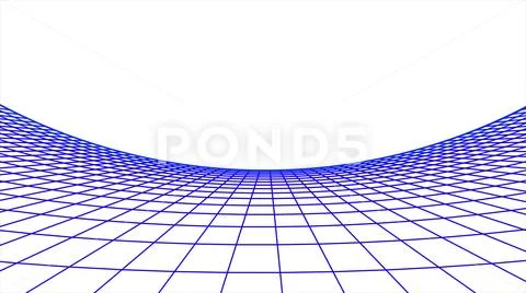 Flight seamless grid net polygonal wireframe abstract retro drawing illustration Stock Illustration