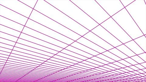 Flight seamless grid net polygonal wireframe abstract retro drawing illustration Stock Illustration