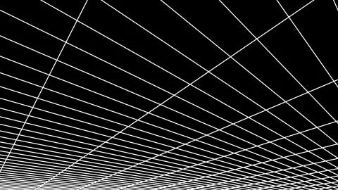 Flight seamless grid net polygonal wireframe abstract retro drawing illustration Stock Illustration