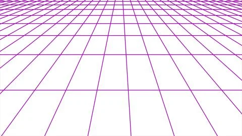 Flight seamless grid net polygonal wireframe abstract retro drawing illustration Stock Illustration