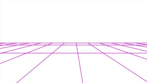 Flight seamless grid net polygonal wireframe abstract retro drawing illustration Stock Illustration