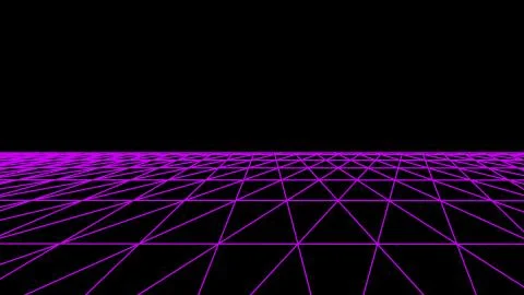 Flight seamless grid net polygonal wireframe abstract retro drawing illustration 스톡 일러스트
