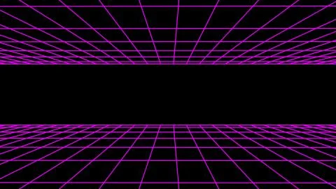 Flight seamless grid net polygonal wireframe abstract retro drawing illustration Stock Illustration