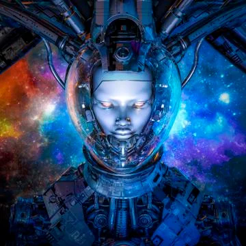 Flight of the sentinel Illustrazione stock