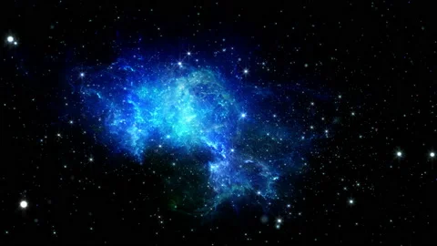 Flight into the Space Stock Footage 102027083