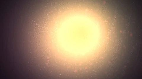 Flight in space to the star. Bright particle animation Stock Footage 108034694