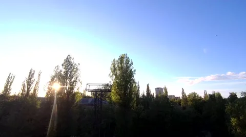 Flight at the stadium Stock Footage 196810868
