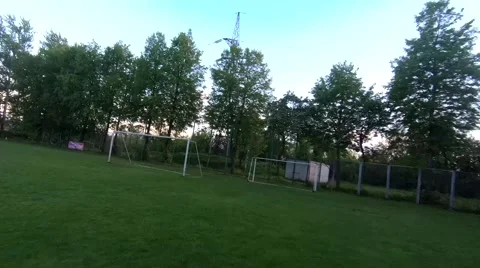 Flight at the stadium Stock Footage 196811222