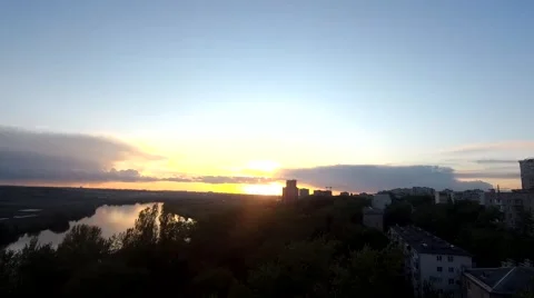 Flight at the stadium Stock Footage 196817579