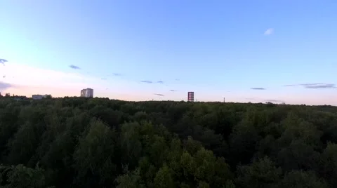 Flight at the stadium Stock Footage 196817663