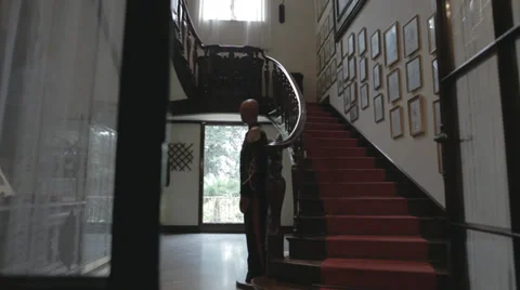 Flight of steps Stock Footage 35899042