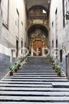 A flight of steps Stock Photos