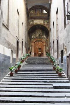 A flight of steps Stock Photos