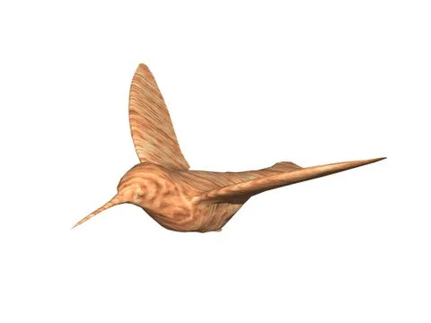 Flight study of birds in the sky Stock Illustration