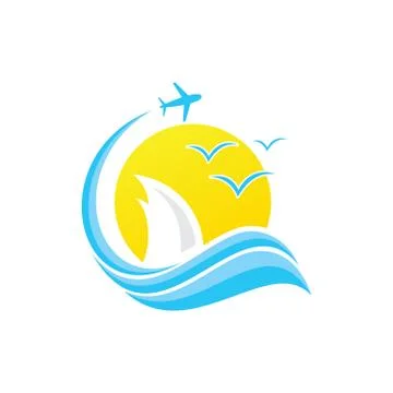 Flight summer Stock Illustration