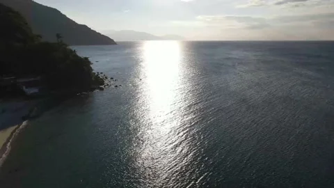 Flight in the sun on sea1 Stock Footage 150600332