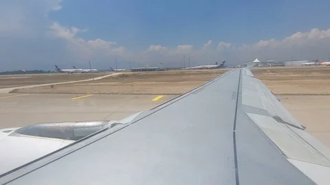 Flight takeoff Video stock 128889970