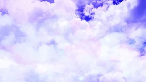 Flight throug clouds Stock Footage 99118936