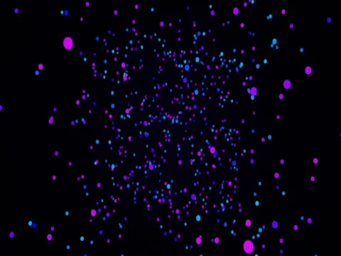 Flight through abstract space of cubes 3d animation Stock-Footage 81100950