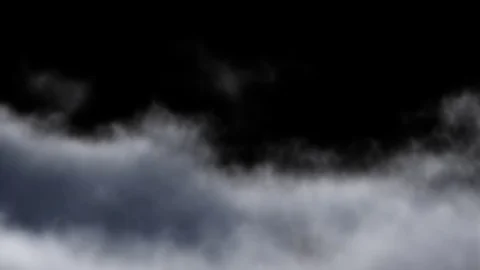 Flight Through The Clouds - animation - Alpha Channel included -  3840x2160 Stock Footage 107785266