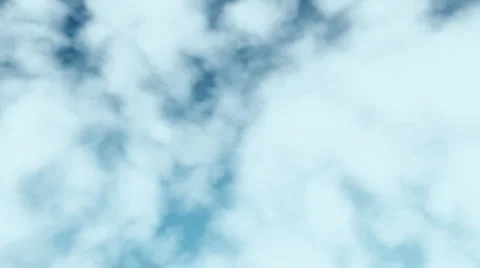 Flight through clouds Stock Footage 1068075
