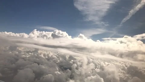 Flight through clouds Video stock 152910468