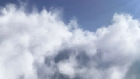 Flight Through the Clouds. Stock Footage 201195736