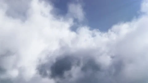 Flight Through the Clouds. Stock Footage 201203130