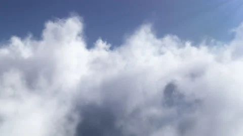 Flight Through the Clouds. Stock Footage 201481823