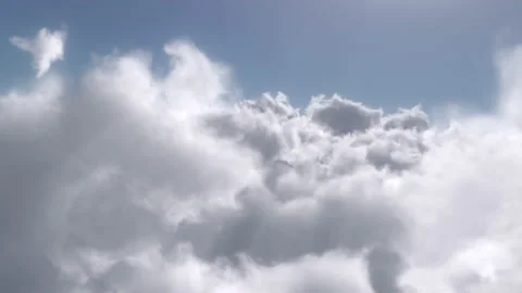 Flight Through the Clouds. Stock Footage 223396614