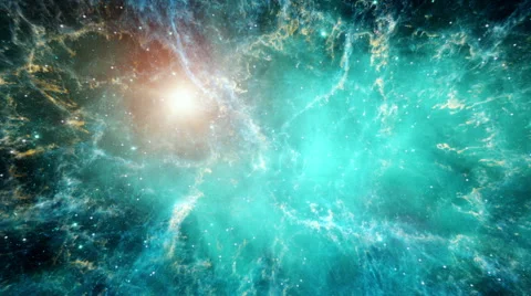 Flight through galaxy Stock Footage 46977909