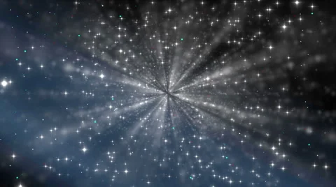 Flight through the galaxy/ Loop able Stock Footage 55343187