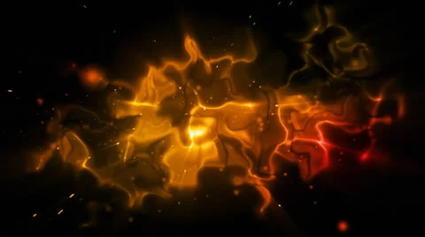 Flight through nebula Video stock 24721586