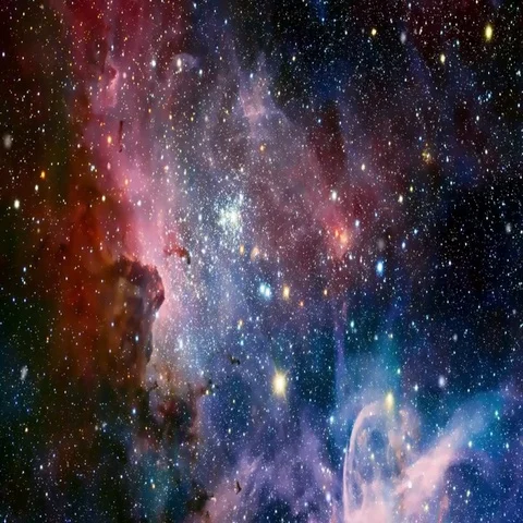Flight Through Space Stock Footage 69547310