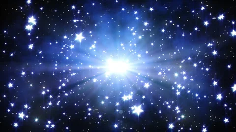 Flight through space. Great for background. Loopable Stock Footage 992260