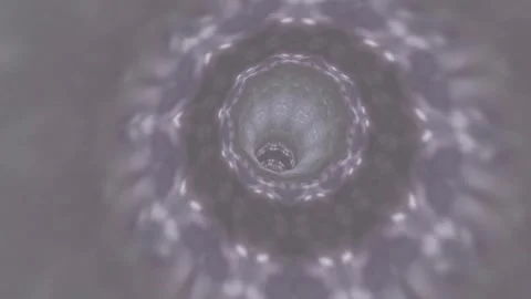 Flight through the tunnel. Stock Footage 311989127