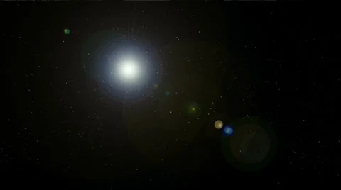 Flight through the universe Video stock 22572925