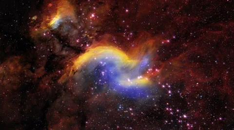 Flight through universe. Stock-Footage 29523731