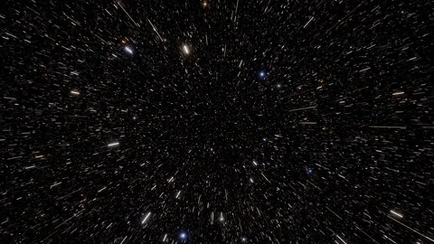 Flight through the universe Stock Footage 146845191