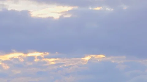 Flight through white, puffy fluffy clouds. view from the plane. Ultra HD Stock-Footage 106015219