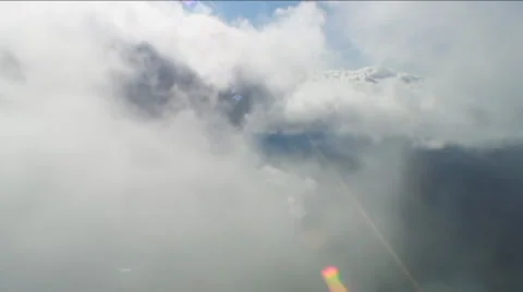 Flight through wispy Aerial Clouds 스톡 동영상 34515266