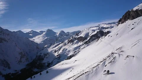 Flight towards Azau Stock-Footage 171076826