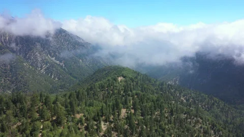 Flight towards the clouds Stock Footage 132865973
