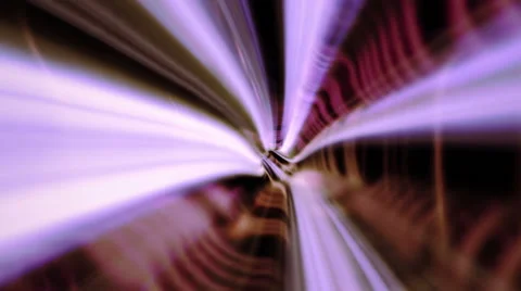 Flight in tunnel - HD Stock Footage 45835271