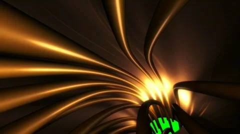 FLIGHT ON THE TUNNEL WITH WIRE Stock-Footage 560221