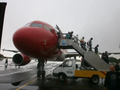 The flight to Turkey Stock Photos